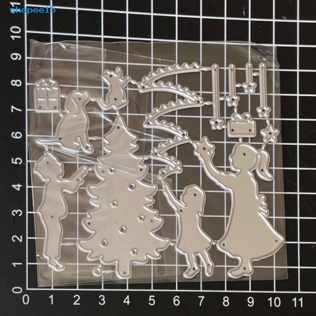 Khuôn cắt giấy chất liệu kim loại tạo khung viền trang trí sổ tay