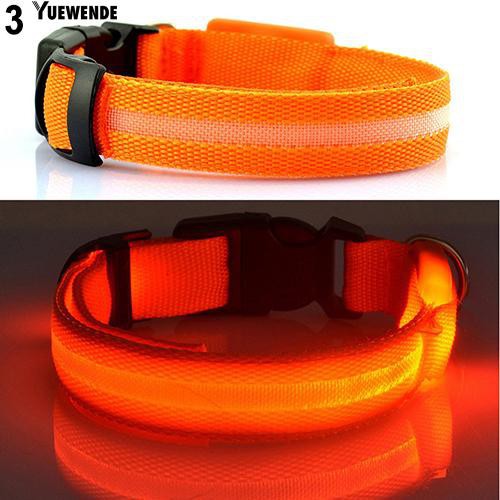 Vòng cổ thú cưng có đèn LED phát sáng đẹp mắt