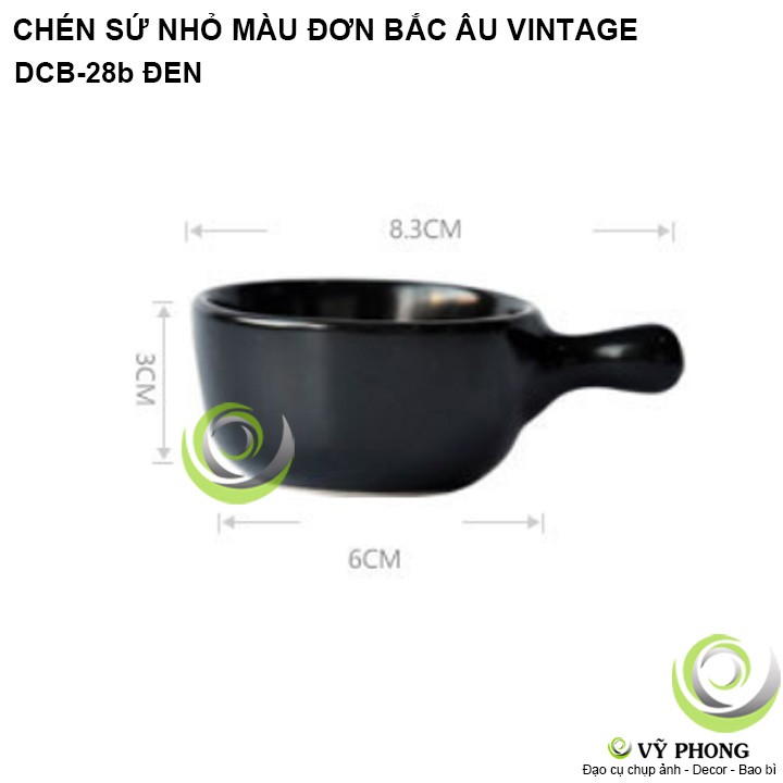 CHÉN SỨ NHỎ MÀU ĐƠN LIVING ART NORDIC STYLE MÀU VINTAGE TRANG TRÍ BẾP CHỤP HÌNH ĐẠO CỤ CHỤP ẢNH SẢN PHẨM INS DCB-28