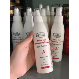 Xịt Dưỡng Tóc Kella A+ Dành Cho Tóc Xoăn 200ml - Xịt Dưỡng Tóc Xoăn