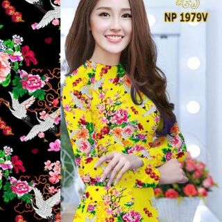 Vải áo dài mặc Tết