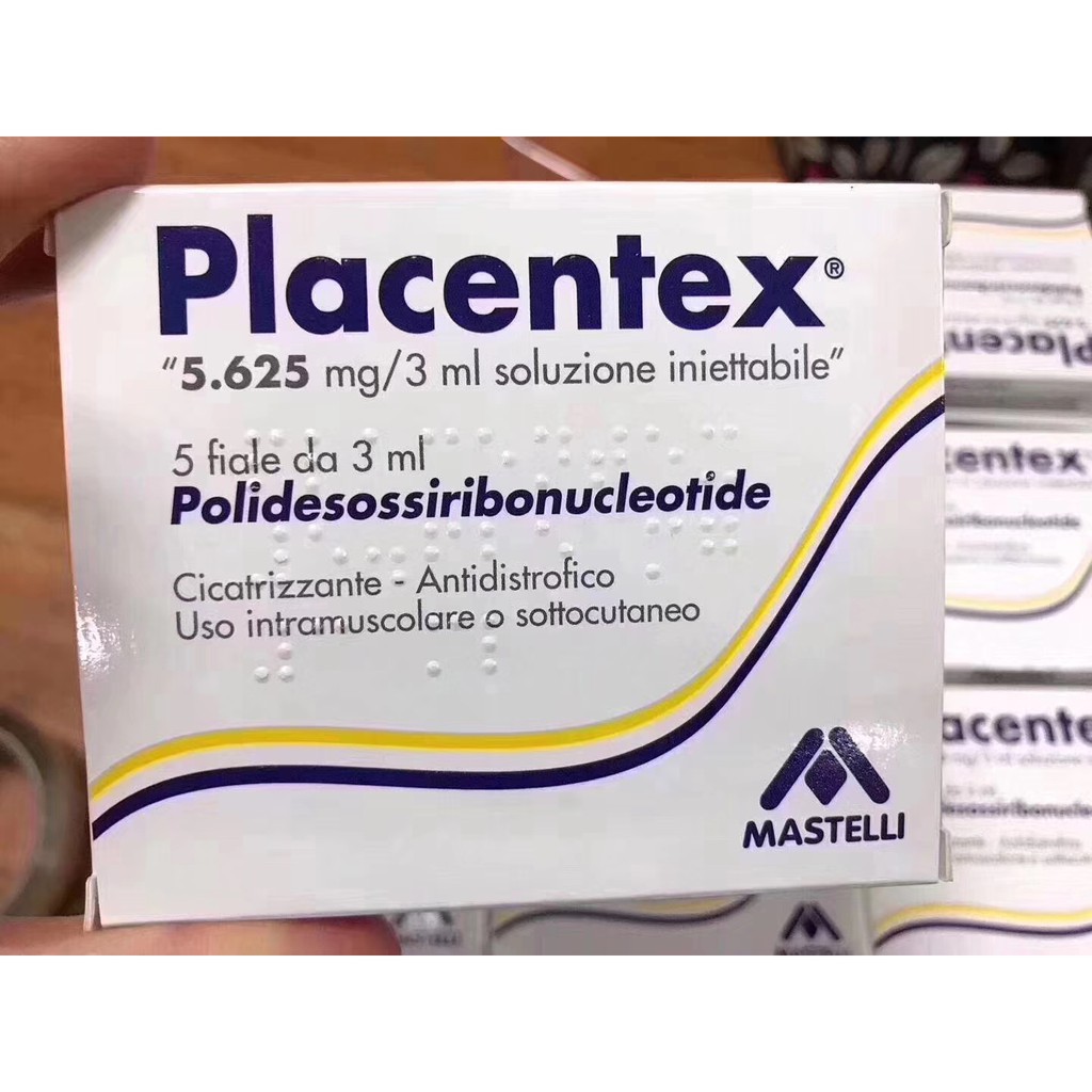 DNA Cá hồi Placentex Mastelli Ampoule Chính Hãng [ 1 Hộp 5 ống ]