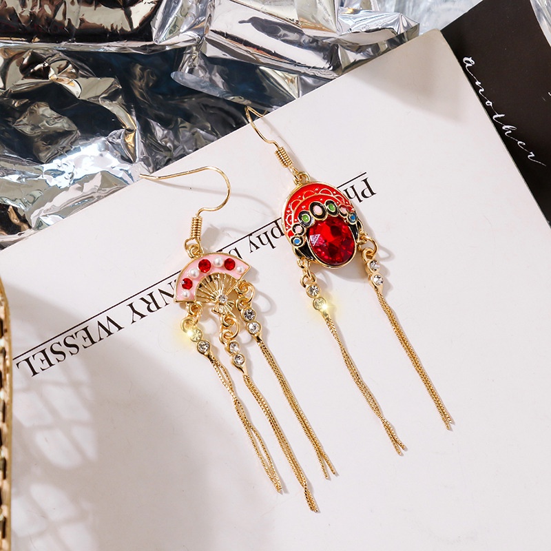 Khuyên Tai Tua Rua Phong Cách Trung Hoa Độc Đáo