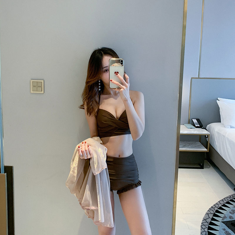 Set Đồ Tắm In Họa Tiết Phong Cách Hàn Quốc Quyến Rũ Dành Cho Nữ | BigBuy360 - bigbuy360.vn