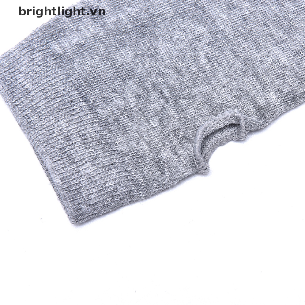 Găng Tay Dài Hở Ngón Giữ Ấm Thời Trang Cho Nữ