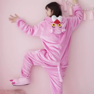 Pijama bộ ngủ hình báo hồng (pink panther)