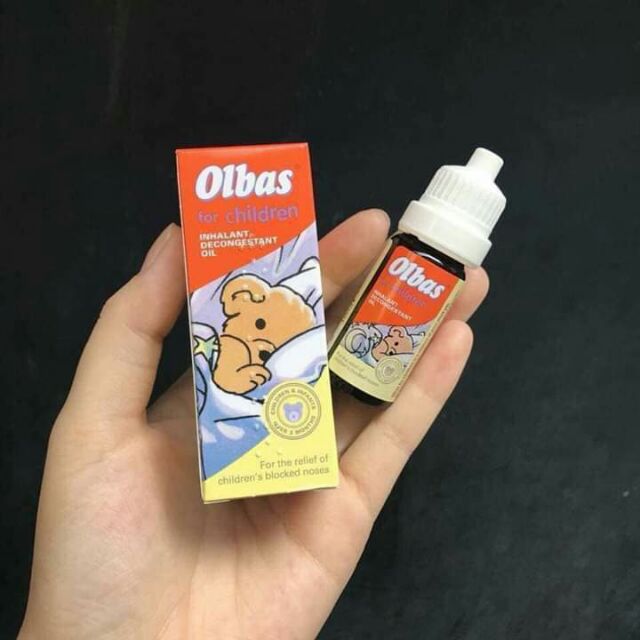 Tinh dầu OLBAS trị ngạt mũi, cảm cúm