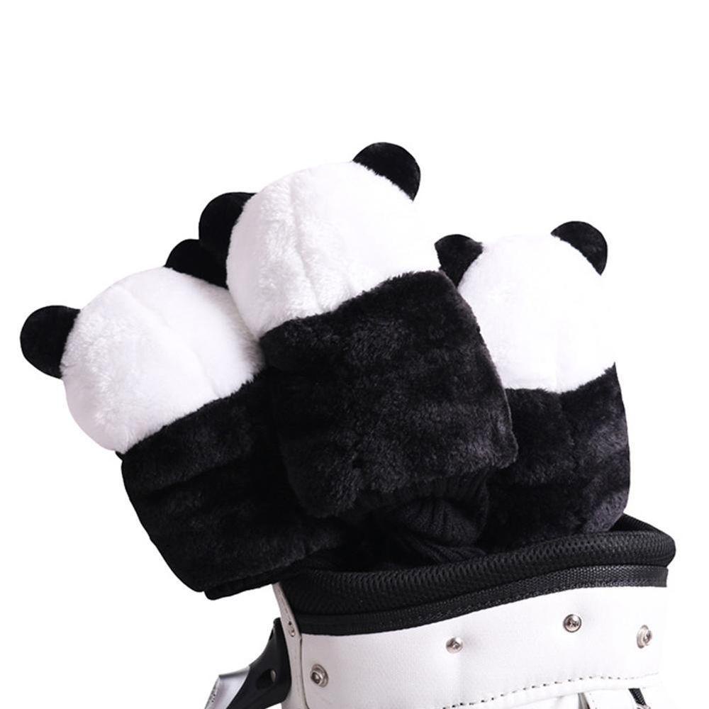 Vỏ Bọc Bảo Vệ Đầu Gậy Đánh Golf 460CC Số 1 Bằng Gỗ Hình Gấu Trúc