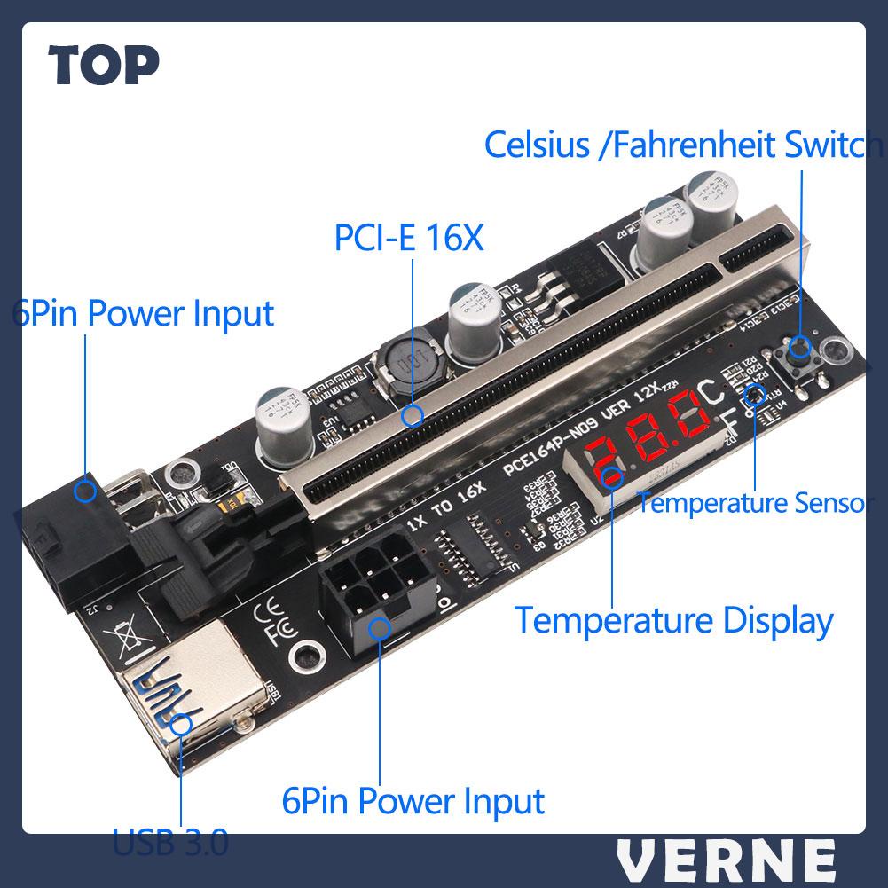 Card Mở Rộng Pci-E 60cm Usb 3.0 16x Sang 1x | BigBuy360 - bigbuy360.vn