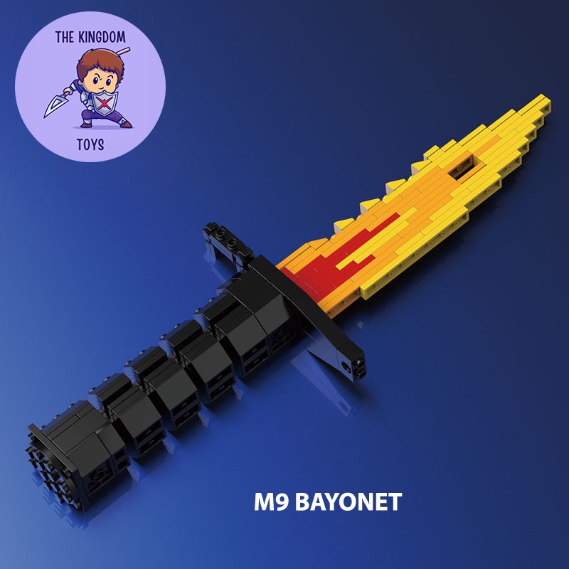 Đồ Chơi Lắp Ráp CSGO Mô Hình Dao Butterfly / M9 Bayonet / Karambit / Bouy