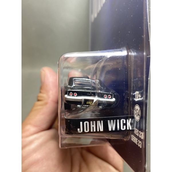 Greenlight - John Wick 1968 Dodge Charger RT - Xe mô hình tỉ lệ 1/64