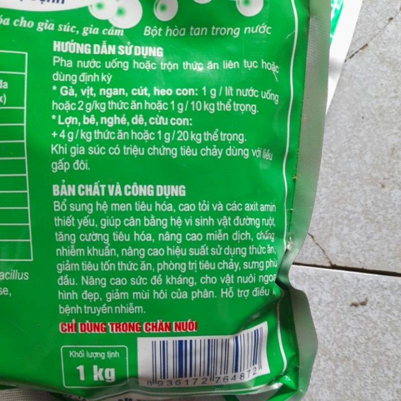 Men tiêu hóa cao tỏi cho chó mèo lợn heo gà đá chim dê thỏ vịt ngan, cừu ngỗng, siêu tan trâu bò