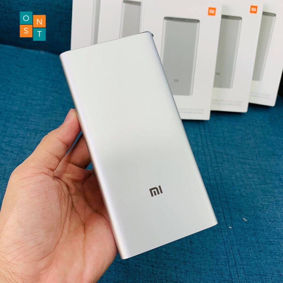 Sạc Dự Phòng Xiaomi Gen 3 Phiên Bản Nâng Cấp 2S Version 2018 10000 mAh 2 Cổng USB 1 Type C Hỗ Trợ QC 3.0