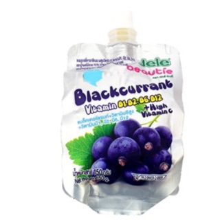 Nước ép trái cây Jele Thạch Blackcurrant gói 150g