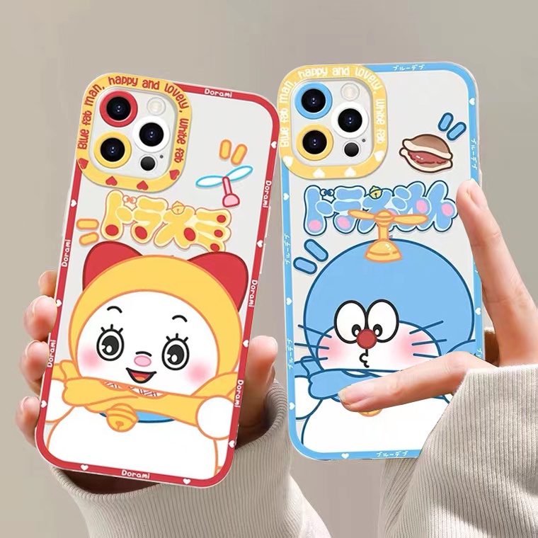 Ốp Điện Thoại Silicon Mềm Trong Suốt Họa Tiết Hoạt Hình Thời Trang Cho iPhone 11 12 13 Pro max Mini XR X 6 6S 7 8 Plus XS max