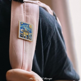Pin Cài Starry Night