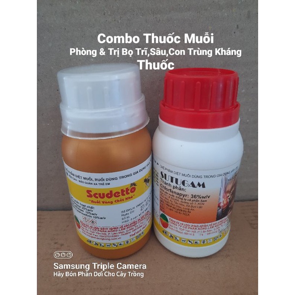 Combo Thuốc Muỗi_Phòng Trị Bọ Trĩ