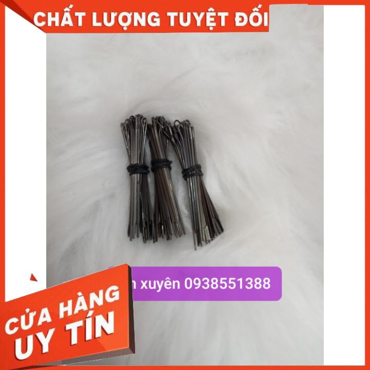 Kẹp Xẹt Ghim Tóc Tăm Đen, kẹp tóc cô dâu cao cấp ( Loại dài 30 cái Và ngắn 30 cái )  siêu nhiều , tiện dụng.