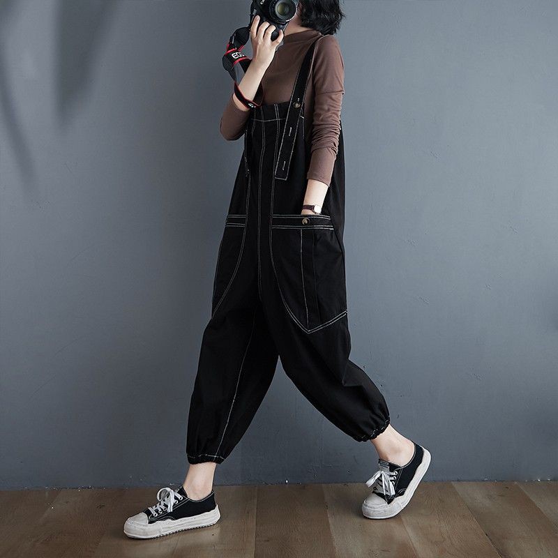 [ORDER] -Có ảnh thật) Quần yếm nữ denim màu bo ống cá tính (size M-XXL fit đến 80kg) - Có ảnh thật | BigBuy360 - bigbuy360.vn