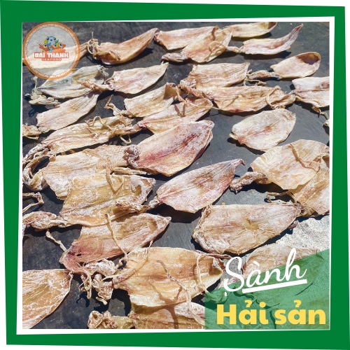 Mực khô câu mini(100con/1kg), Mực ống nháy Cô Tô câu phơi khô thủ công, dày thịt, hàng khô loại 1 -  SanhHaiSan