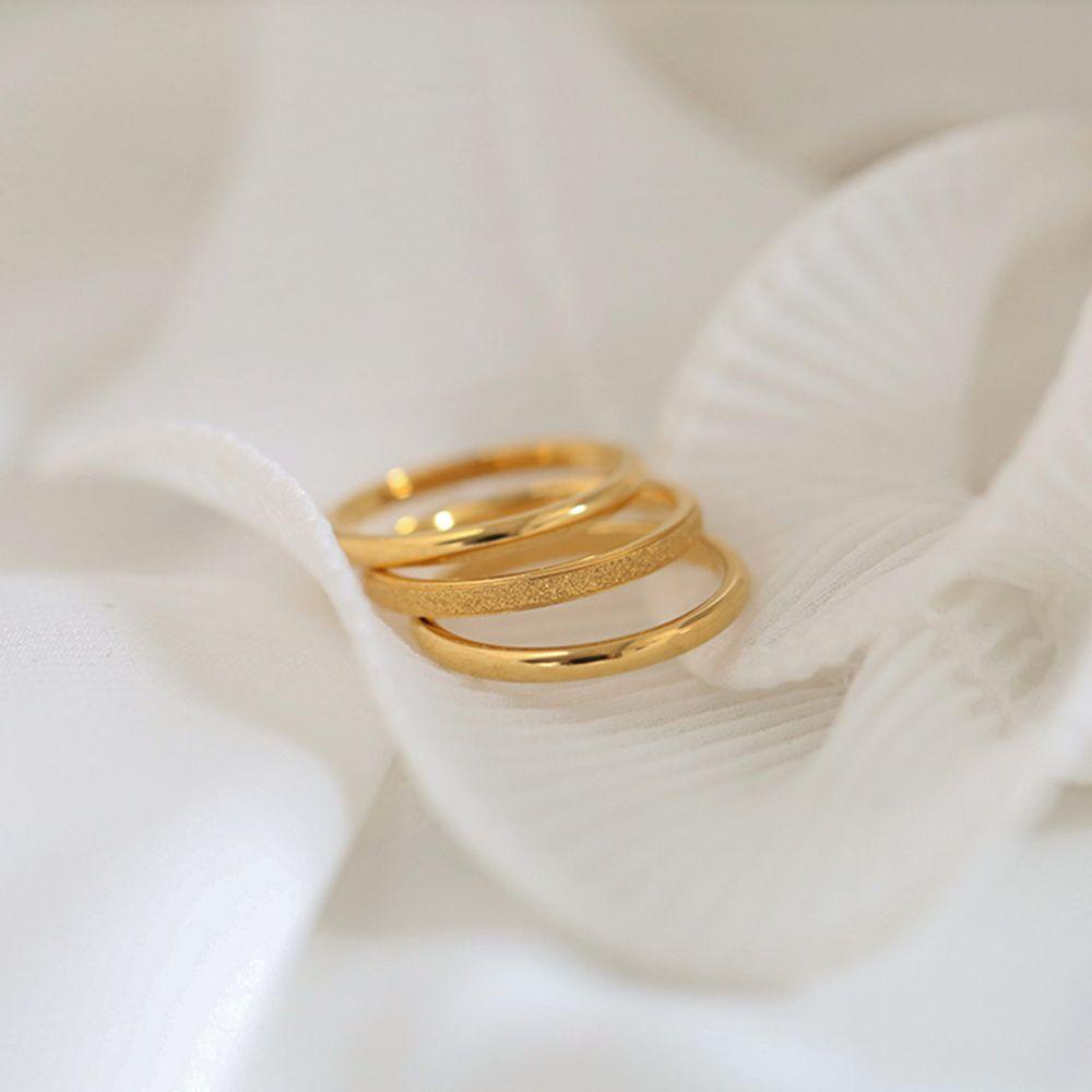 Nhẫn Đeo Tay Thời Trang Dành Cho Nữ|Bộ 3 Vòng Tay Kim Loại Thời Trang Cho Nữ