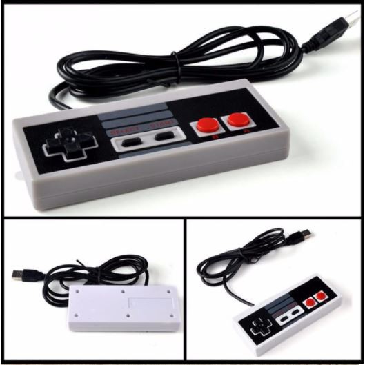 Máy chơi game điện tử 4 nút cổ điển NES Classic 620 trò chơi 2 người chơi