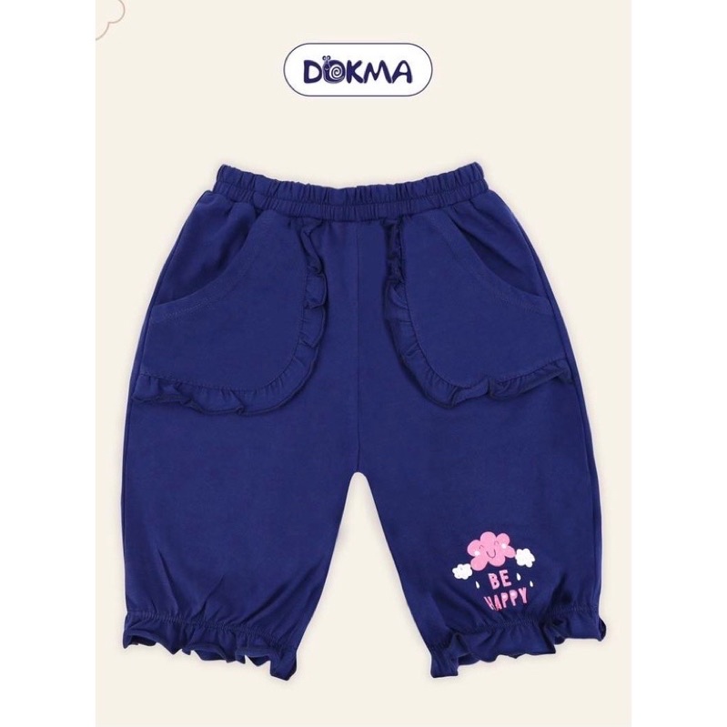 Quần ngố dúm gấu Dokma bé gái  DQ969