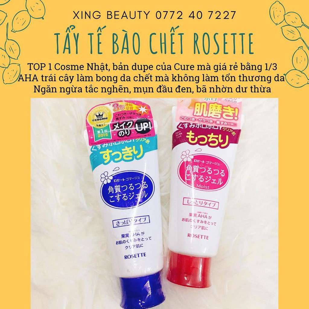 Tẩy Da Chết Rosette