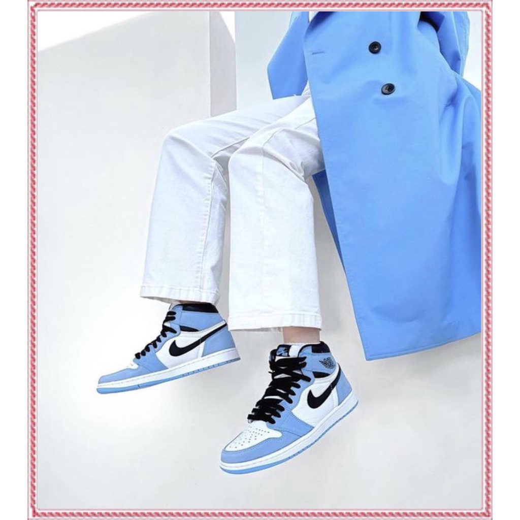 Giầy JD xanh dương cao cổ siêu đẹp Fullbox