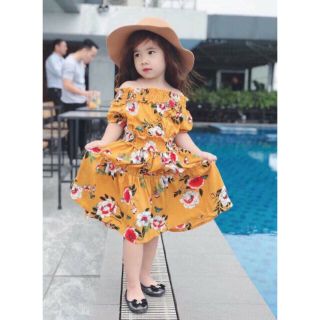 Đầm maxi đi biển