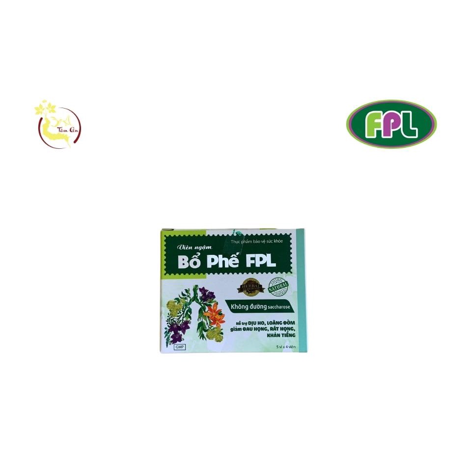 Viên ngậm Bổ phế hỗ trợ giảm ho, long đờm FPL