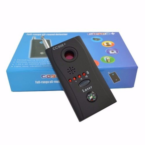 Máy dò thiết bị định vị, Camera quay lén, GPS, Nghe trộm CC308 bằng sóng wifi, sóng điện thoại