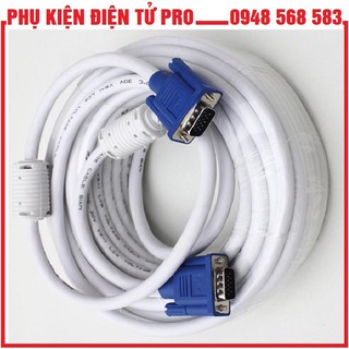 Dây vga 2 đầu chống nhiễu 15m từ máy tính, laptop ra máy chiếu