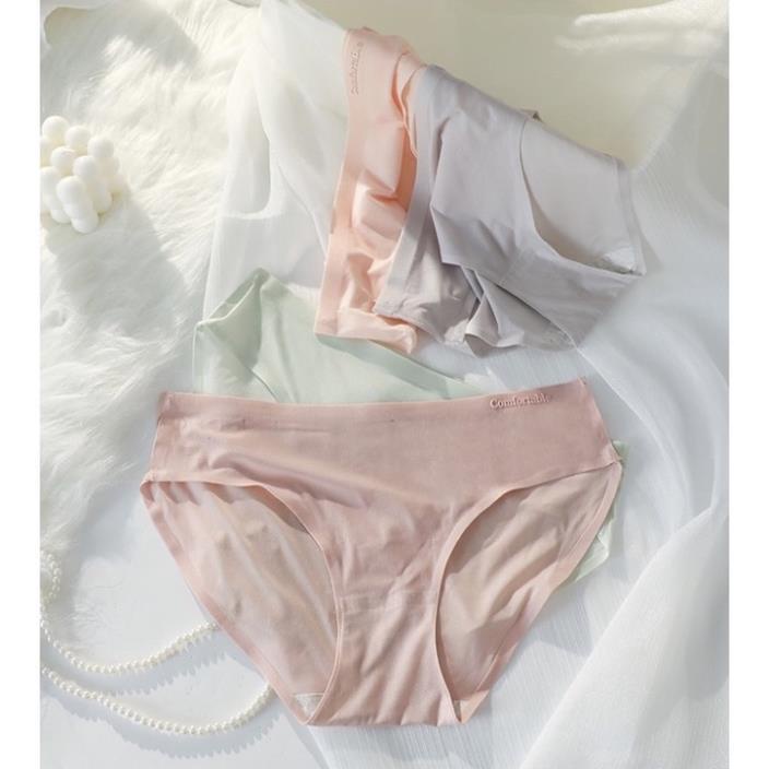 Quần Lót Nữ Softie Chất Băng Lụa Thông Hơi Kháng Khuẩn Siêu Tàng Hình 9907