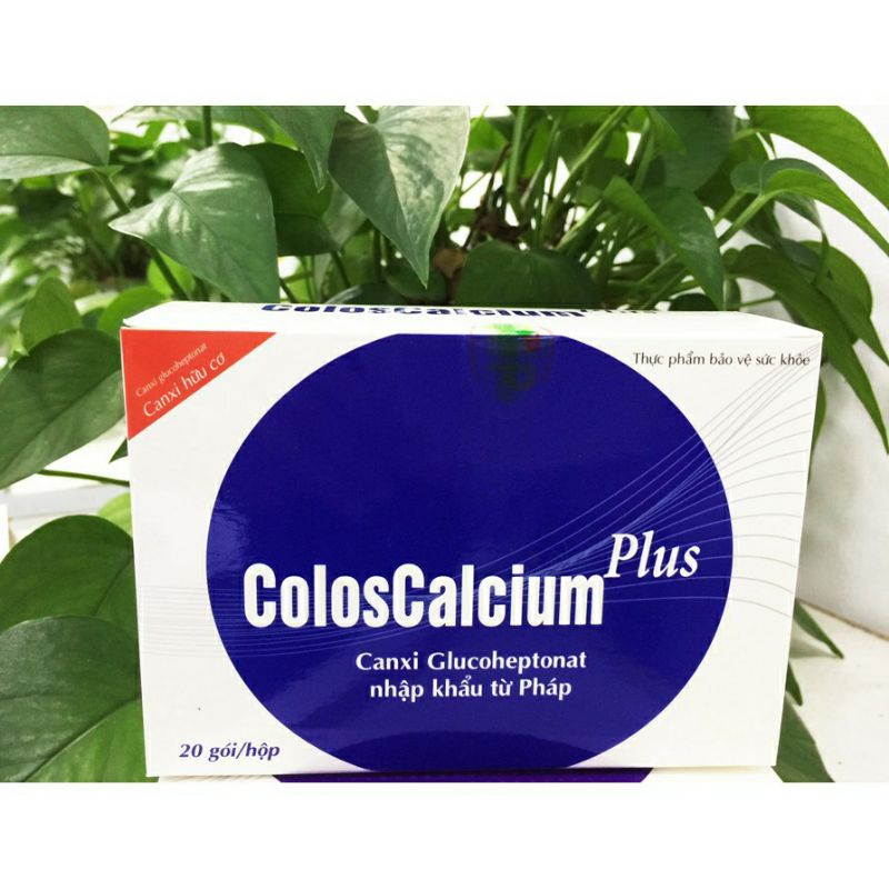 Canxi hữu cơ Coloscalcium - Nguyên liệu của Pháp - Có D3, K2