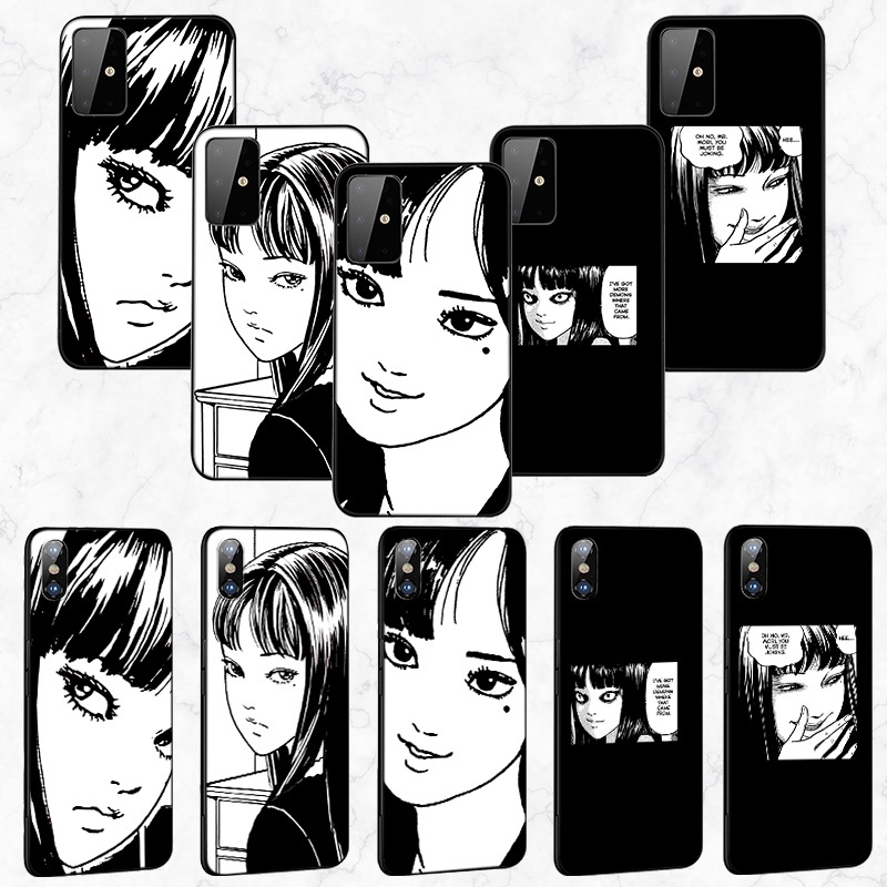 Ốp điện thoại chủ đề GR65 Junji Ito Tomie Anime cho Samsung Galaxy A10 A10S A20 A20S A20E A30 A30S A40 A40S A50 A50S