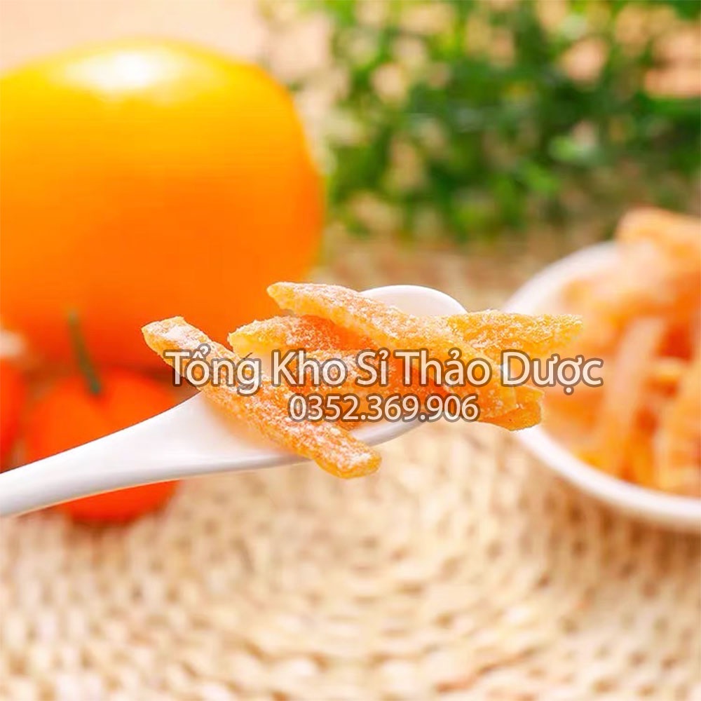 Mứt trần bì (Vỏ cam, vỏ quýt sấy khô)