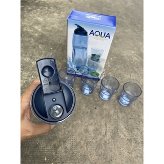 Bộ bình + 4 ly Lock & Lock Aqua