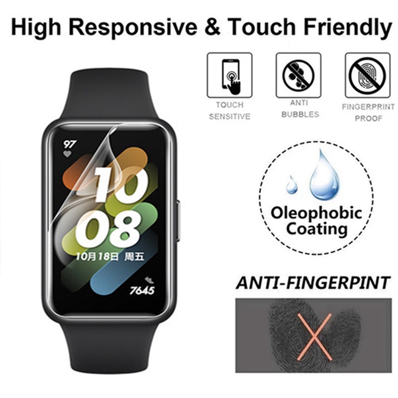 Phim Hydrogel Mềm Dán Bảo Vệ Màn Hình Đồng Hồ Thông Minh huawei band 8 7 huawei band 7 6 pro honor band 6 Kính