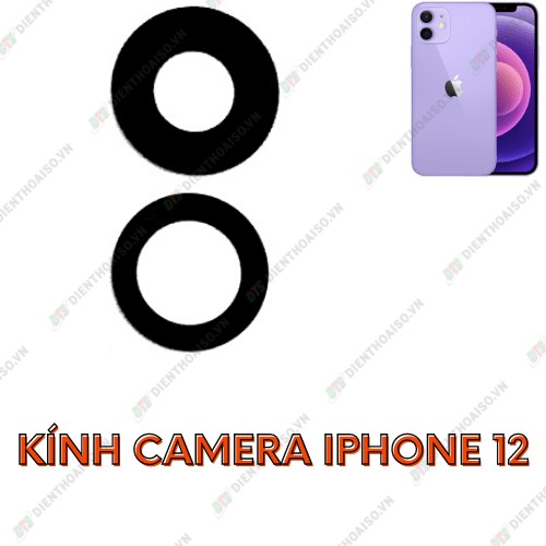 Mặt kính camera dành cho iphone 12