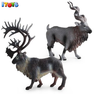 Mô hình động vật hoang dã tuần lộc (24cm) chất lượng cao ITOYS