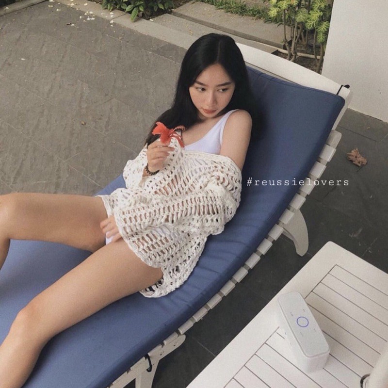 𝑹𝑬𝑼𝑺𝑺𝑰𝑬 𝑩𝑰𝑲𝑰𝑵𝑰 Áo lưới/ áo choàng phong cách Hàn Quốc #reussieaoluoi | BigBuy360 - bigbuy360.vn