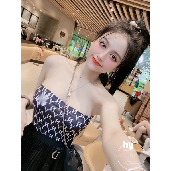 Áo 2 dây chữ NY cá tính