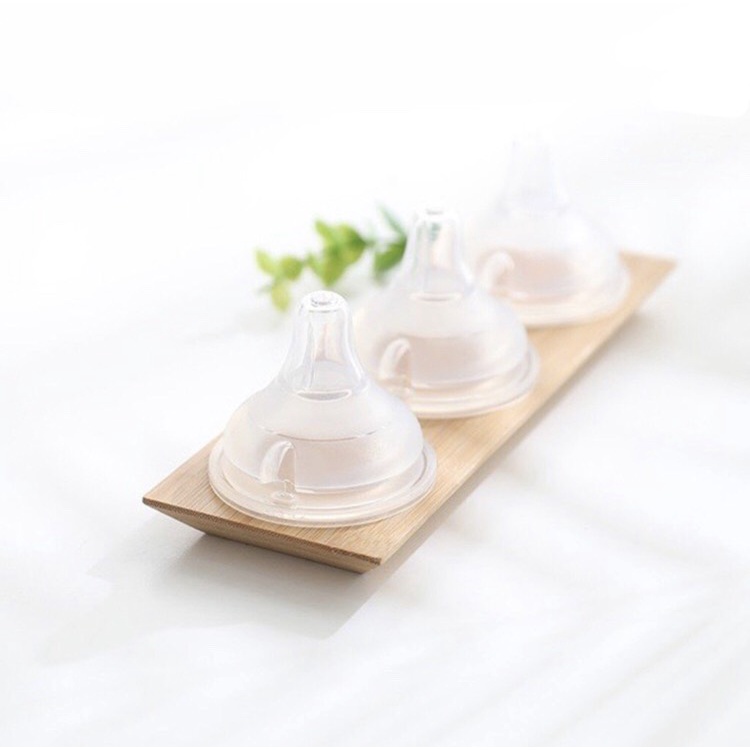 [Siêu rẻ] Núm ti bình sữa Moyuu.m số 1,2,3,4  lẻ 1 cái