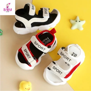 (Full size) Dép Sandal Bé Trai Quai Hậu Mũi Cao Chống Trơn Chống Vấp Cho Bé Từ 0 - 4 Tuổi.