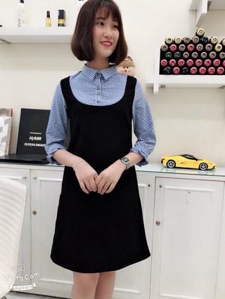 Váy xuông cổ Đức ( LH thiết kế)