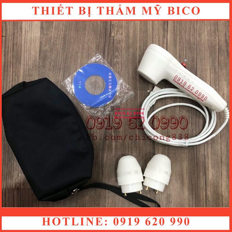 Máy Phân Tích Soi Da Cầm Tay Kết Nối Máy Tính Cực Kì Dễ Sử Dụng - Thiết Bị Thẩm Mỹ BICO