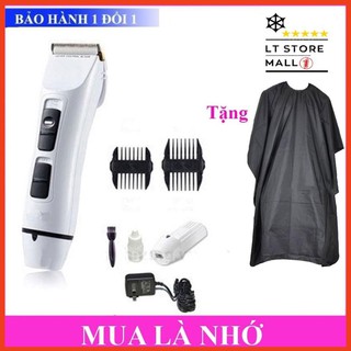 [QUÀ TẶNG] Tông Đơ Cắt Tóc Hàn Quốc Codos T6 Kèm Áo Choàng Cắt Tóc Chống Nước