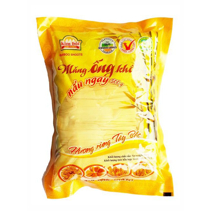 Măng Ống Khô Nấu Ngay Kim Bôi 500g