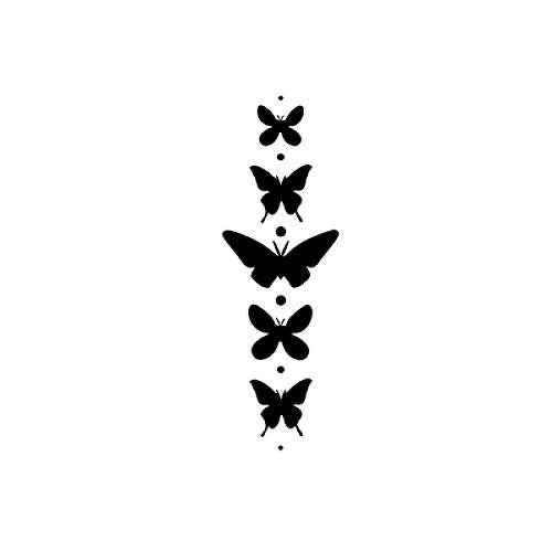 Khuôn decal Bầy bướm nhỏ
